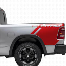 Kit di Adesivi in Vinile con Lettere Personalizzate per il Pianale del Dodge Ram Truck_4