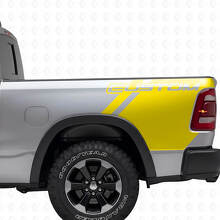 Kit di Adesivi in Vinile con Lettere Personalizzate per il Pianale del Dodge Ram Truck_6