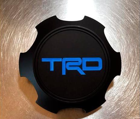 Adesivo in Vinile Coprimozzo Cerchio TRD