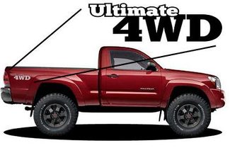 Ultimate 4wd - Decalcomanie da comodino