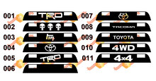 Adesivo in vinile per terza luce freno Toyota Tacoma 2016+_2