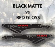 Kit Adesivi Laterali in Vinile Stile TRD 4x4 Off Road per Toyota Tacoma o Tundra_3