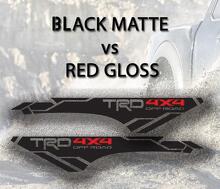 Kit Adesivi Laterali in Vinile Stile TRD 4x4 Off Road per Toyota Tacoma o Tundra_4