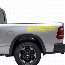 Kit di Adesivi in Vinile Personalizzati per Fianchi Cassone Off Road per Dodge Ram_6