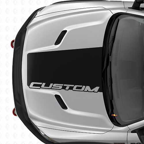 Striscia Adesiva Personalizzata Larga per Cofano per Dodge Ram 2015–2017