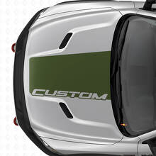 Striscia Adesiva Personalizzata Larga per Cofano per Dodge Ram 2015–2017_3
