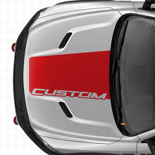 Striscia Adesiva Personalizzata Larga per Cofano per Dodge Ram 2015–2017_4