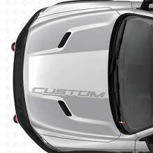 Striscia Adesiva Personalizzata Larga per Cofano per Dodge Ram 2015–2017_5