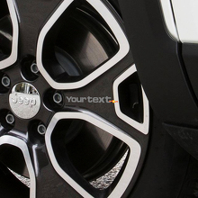 Cerchioni Ruote Adesivo in Vinile Grafica per Jeep Renegade 2