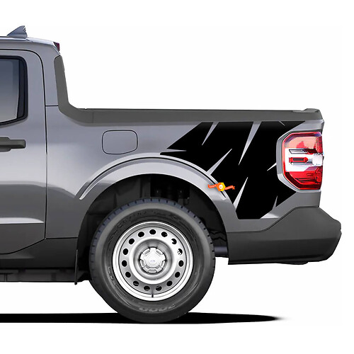 Letto laterale Ford Maverick dal 2022 in poi, decalcomanie in vinile, adesivi grafici
