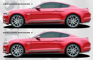 Kit grafico in vinile Rocker Stripe Ford Mustang Stallion 2015-2017