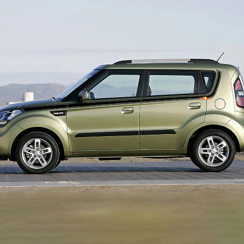 Adesivi per decalcomanie con accenti per porte laterali adatti a Kia Soul
