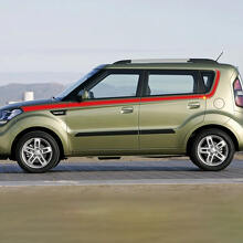 Adesivi per decalcomanie con accenti per porte laterali adatti a Kia Soul
 2