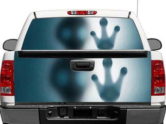 Alien Hand Lunotto posteriore O portellone posteriore Decal Sticker Pick-up Truck SUV Car