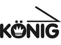 Adesivo in vinile con logo Konig