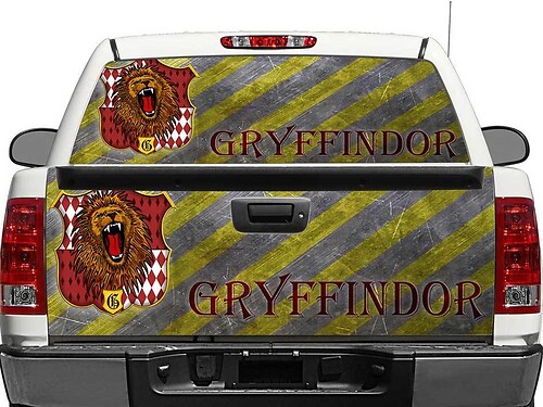 Grifondoro Harry Potter House Lunotto posteriore O portellone posteriore Decal Sticker Pick-up Truck SUV Car
