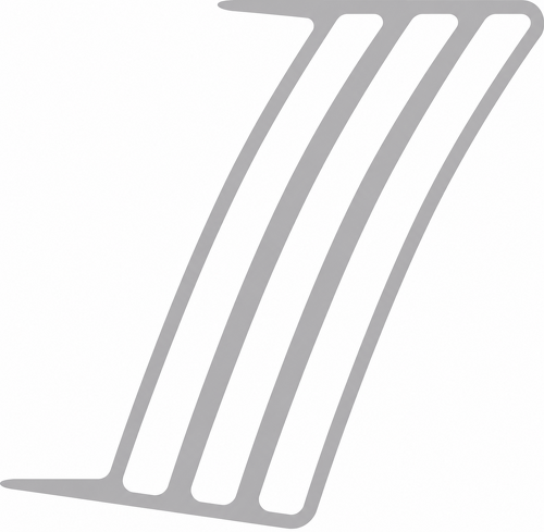 Faux Vent Connected Triple Slot Accent Pair Universale Adesivo in vinile per Chevrolet Camaro 2014-2015