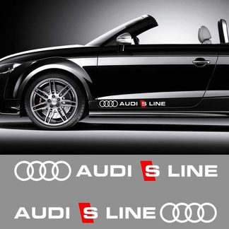 Audi S Motor Motor Sports Decal Adesivo