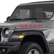 Adesivi laterali Beach per cofano per Jeep Wrangler 3