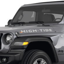 Adesivi decalcomanie laterali cofano per Jeep Wrangler High-Tide 3
