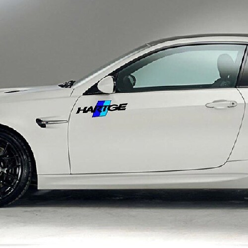 Adesivo per decalcomanie degli sponsor delle corse. Hartge 2