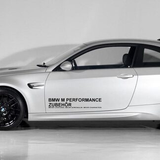 Adesivo decalcomania per sport motoristici BMW M Performance
