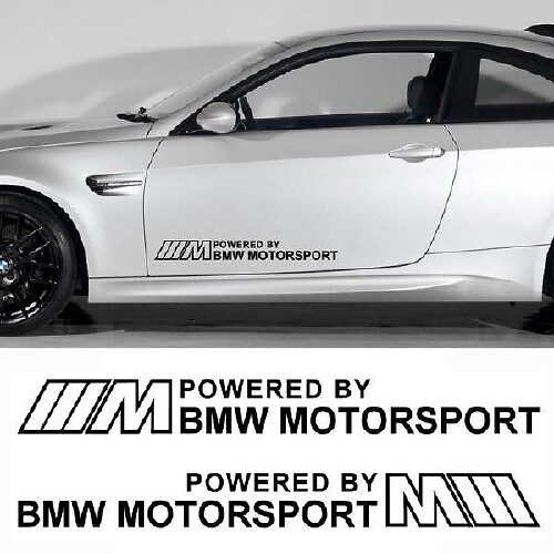 Adesivo decalcomania BMW Motor Sports
