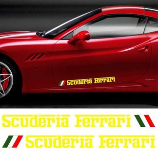 Ferrari Scuderia Motor Sports Decal Sticker