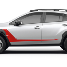 Strisce di porte laterali per Suba Crosstrek Vinil Decals adesivi grafica
 2