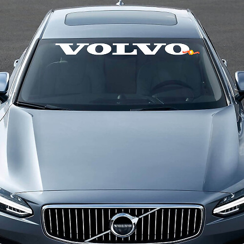 Adesivo in vinile per parabrezza Volvo per auto Volvo
