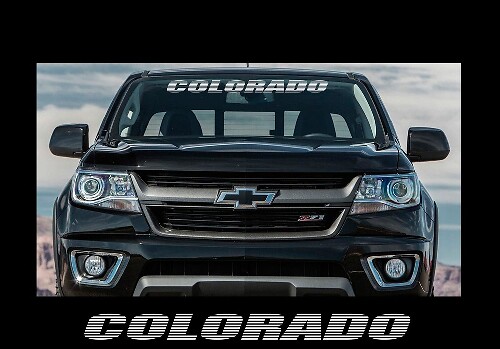 Adesivo in Vinile per Parabrezza Colorado per Chevrolet Colorado
