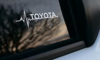 Toyota è nella mia grafica delle decalcomanie dell'autoadesivo della finestra del sangue