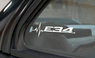 La BMW E34 è nella grafica delle decalcomanie per gli adesivi per finestrini del mio Blood
