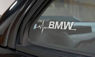 BMW è nella grafica delle decalcomanie per adesivi per finestre My Blood
