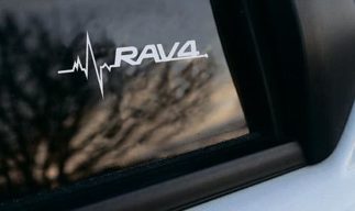 Toyota Rav4 è nella grafica delle decalcomanie della finestra del mio sangue