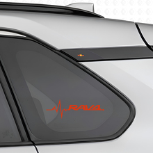 Set di Adesivi in Vinile a Battito Cardiaco per Finestra RAV4 per Toyota RAV4_4