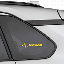 Set di Adesivi in Vinile a Battito Cardiaco per Finestra RAV4 per Toyota RAV4_5