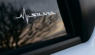 Nissan Silvia is in my Blood grafica per decalcomanie per vetrine