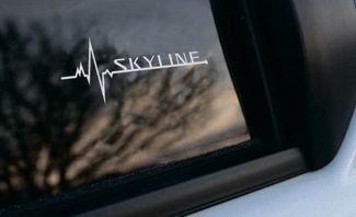 Nissan Skyline is in my Blood grafica per decalcomanie per vetrine