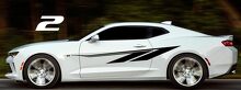 Set di Adesivi in Vinile con Striscia Laterale Tribale Personalizzata per Chevrolet Camaro_2