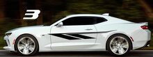 Set di Adesivi in Vinile con Striscia Laterale Tribale Personalizzata per Chevrolet Camaro_3