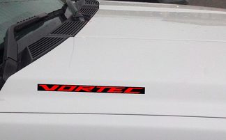 VORTEC Hood Vinyl Decal Sticker Fit Chevrolet Silverado GMC Sierra Truck (blocco)