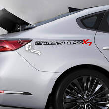 Coppia scritte decalcomanie adesivi emblema logo vinile per Kia K7 Cadenza B tipo
 3