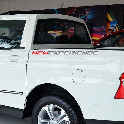 Adesivo in vinile con scritta emblema logo 3 per Ford