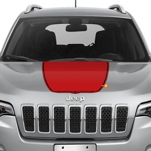 Adesivo Vinile per Cofano Stile Trailhawk per Jeep Cherokee 2