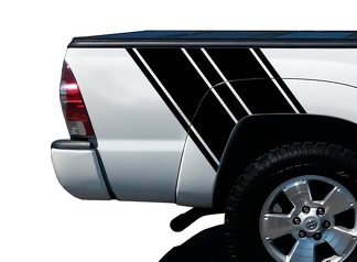 Decalcomanie grafiche in vinile a strisce per camion - Per Toyota Tacoma Chevy Dodge 4x4