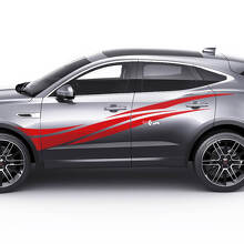 Adesivo grafico per portiera laterale Jaguar E-Pace Logo adesivo
 2