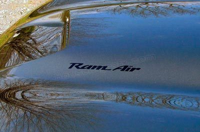 Adesivo in vinile RAM AIR stile Firebird per cofano Pontiac Grand Prix