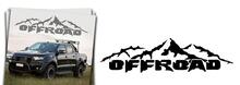 4 kit grafico adesivo per decalcomania per cofano fuoristrada da montagna per Ford Ranger 5