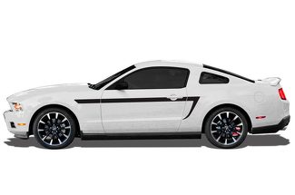 Ford Mustang (2010-2014) Kit avvolgente per decalcomanie in vinile personalizzato - Striscia anteriore
